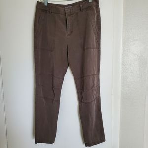 Vince Dark Olive Green 100% Lyocell Pants Size 8 Ankle, Slacks, Jogger, Comfy